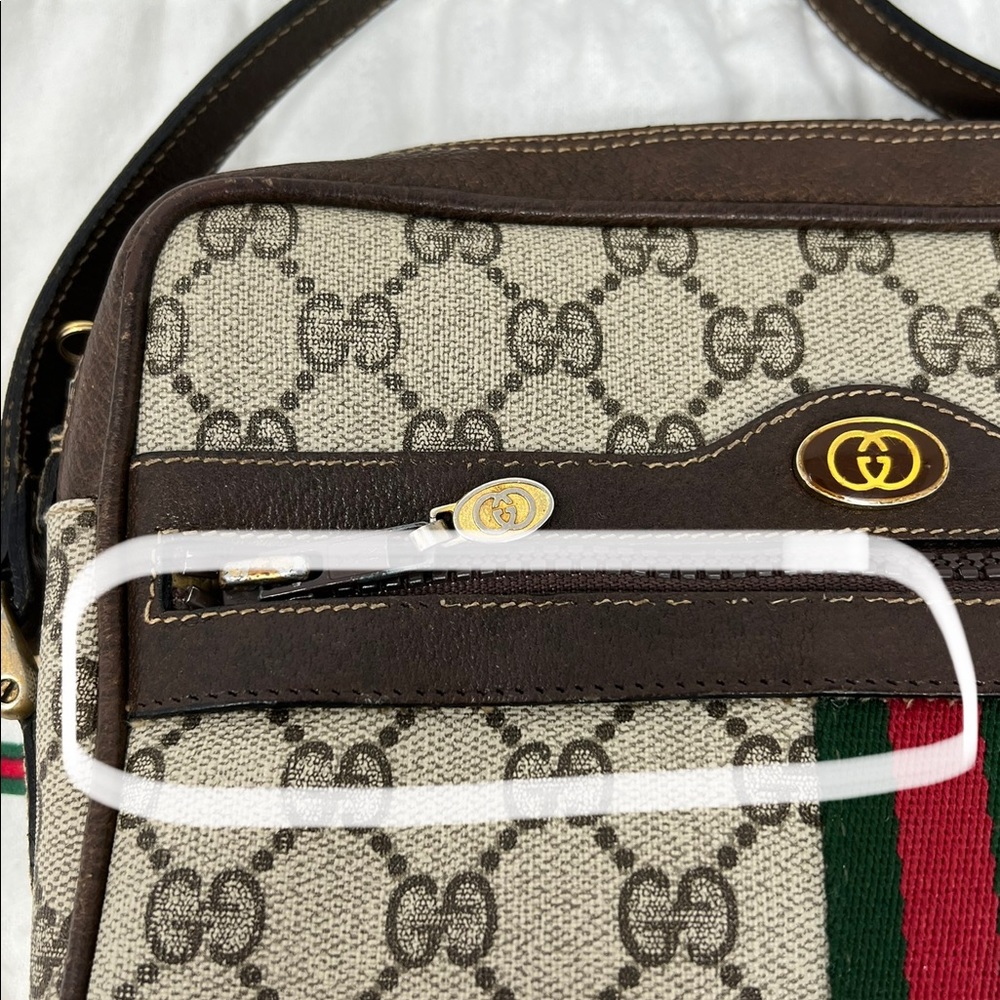 😍Gucci Sherry Ophidia GG Crossbody Vintage Bag. - Picture 7 of 16